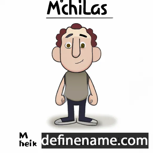 Michalis cartoon