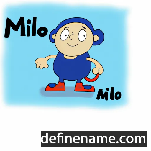 Miĥaelo cartoon