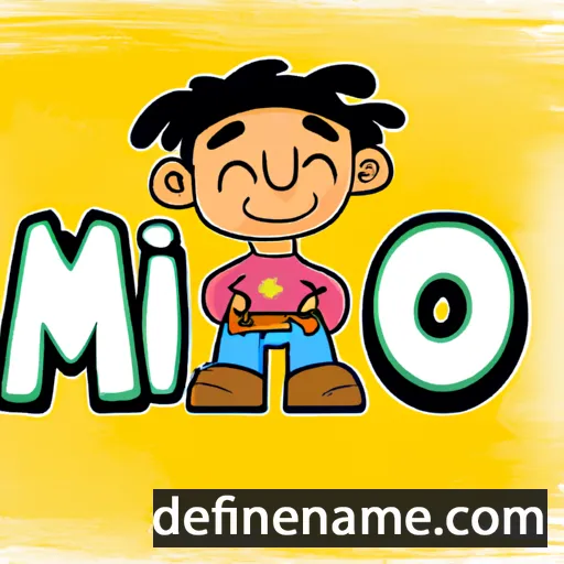 Mijo cartoon