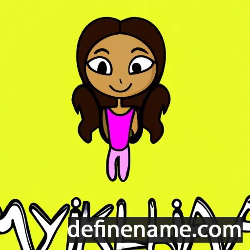 Mikayla cartoon