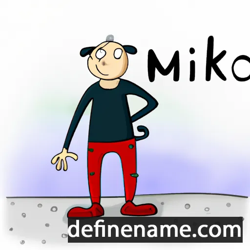 Miklós cartoon