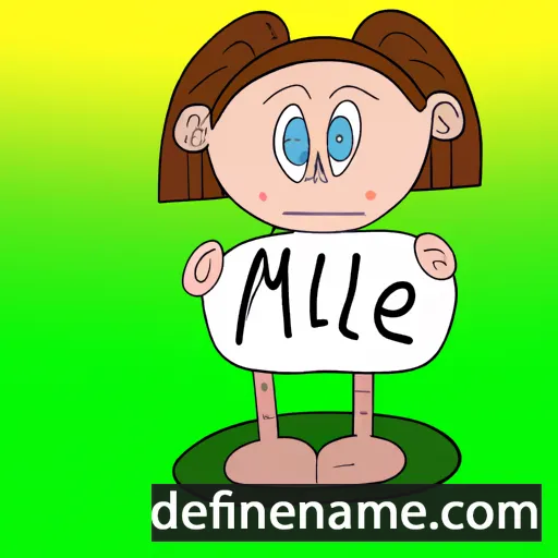 Millie cartoon