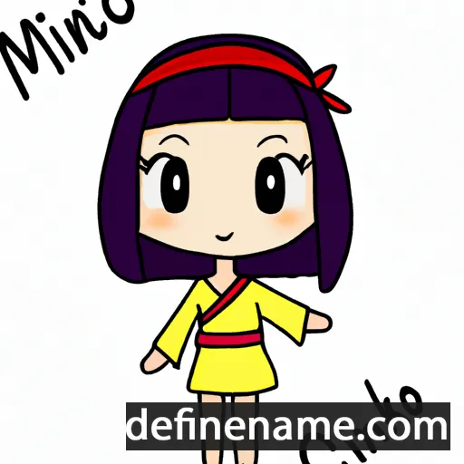 Minako cartoon