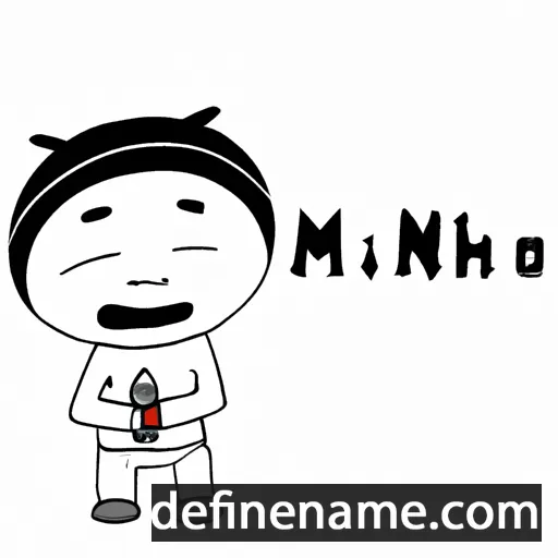 Mincho cartoon