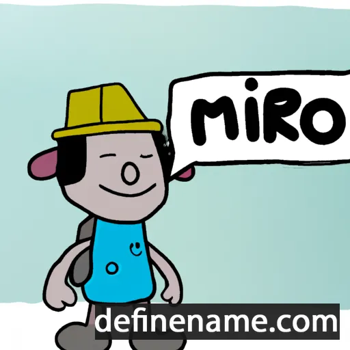 Mirèio cartoon