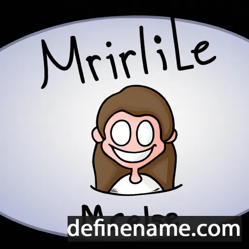 Mireille cartoon