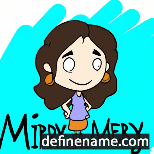 Mireya cartoon