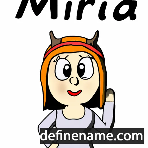 Mirja cartoon