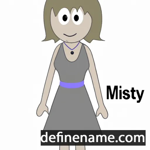 Misty cartoon