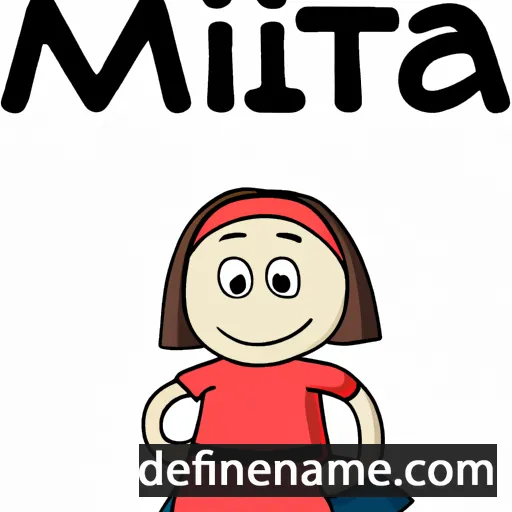 Mitja cartoon