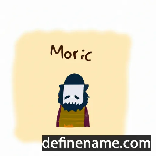 Móric cartoon