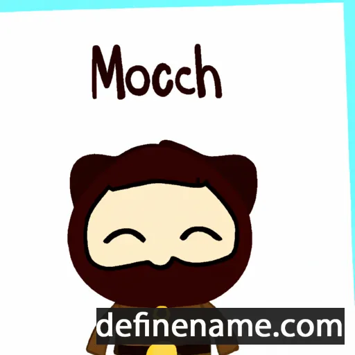 Mochán cartoon