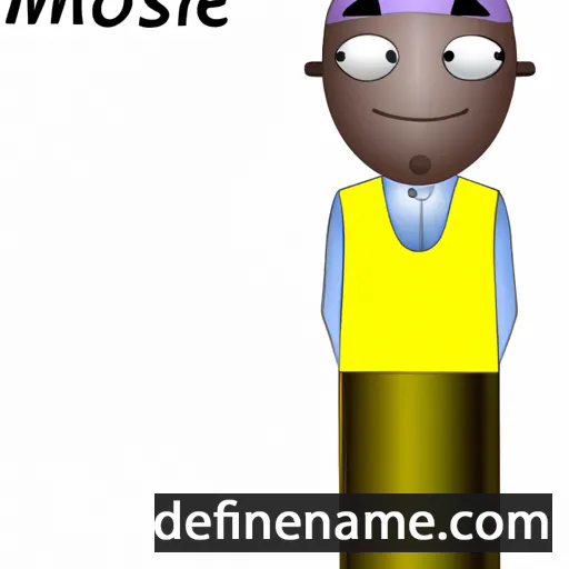 Modeste cartoon