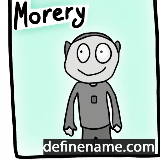 Moirrey cartoon