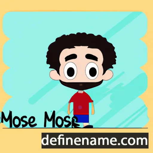 Moisés cartoon