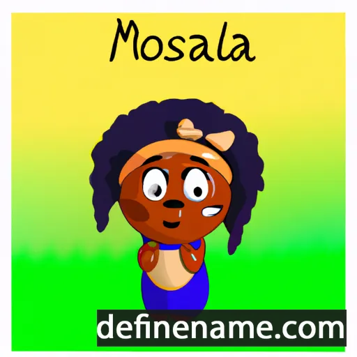 Mojisola cartoon