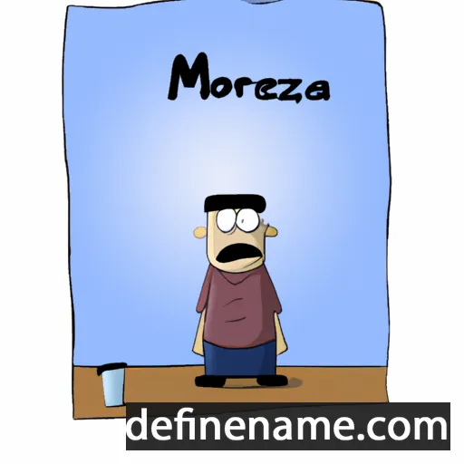 Morteza cartoon