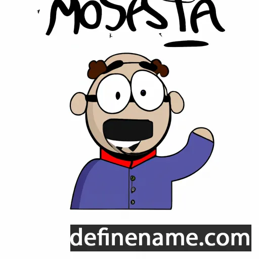 Mostafa cartoon