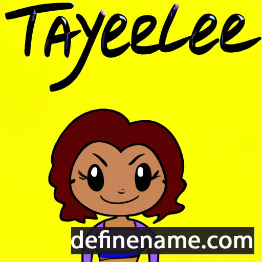 Taylene cartoon