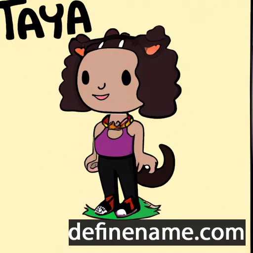 Tayra cartoon