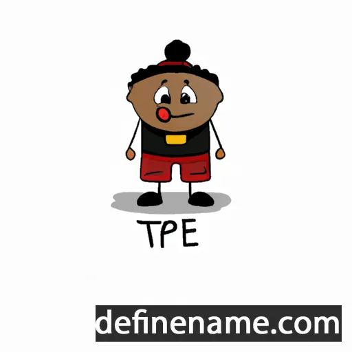 Tēpene cartoon