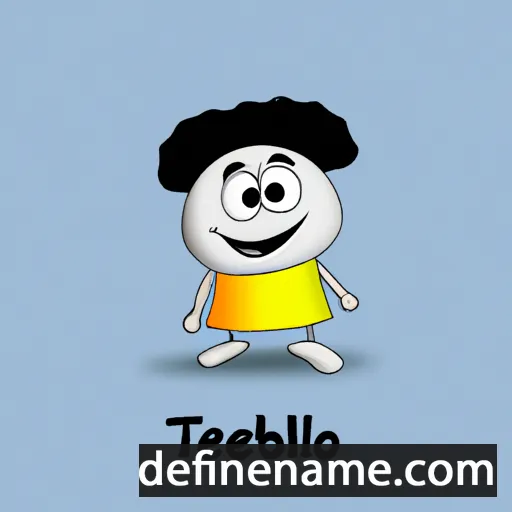 Tebello cartoon