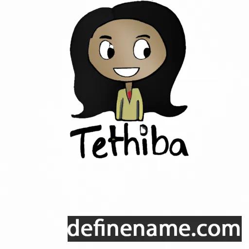 Tebitha cartoon