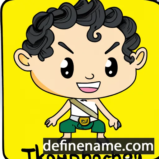 Teeraphong cartoon