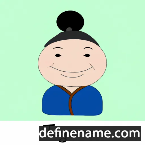 Tegshbaatar cartoon