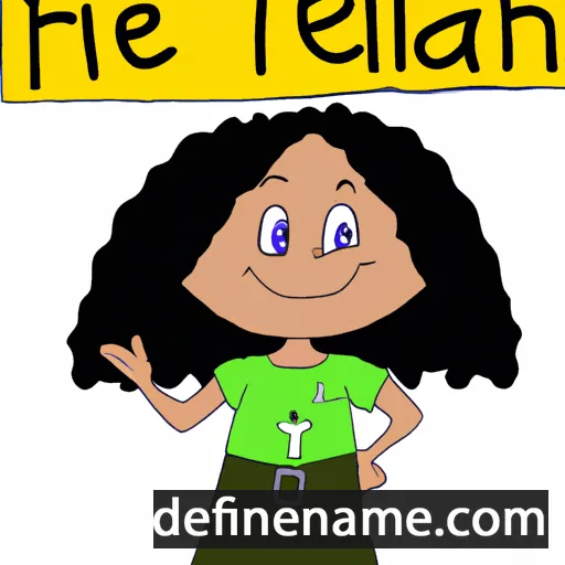 Tehilah cartoon