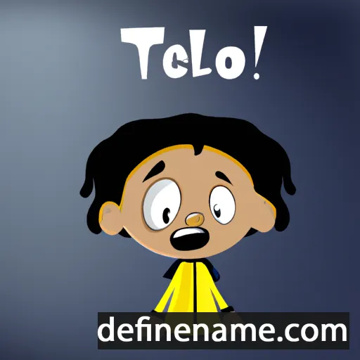 Teilo cartoon