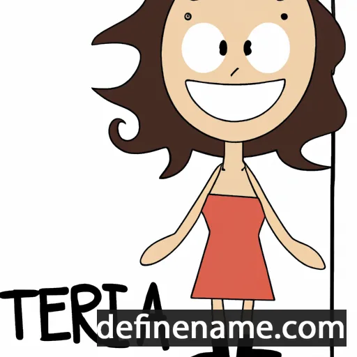 Teira cartoon