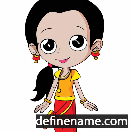 Tejaswi cartoon