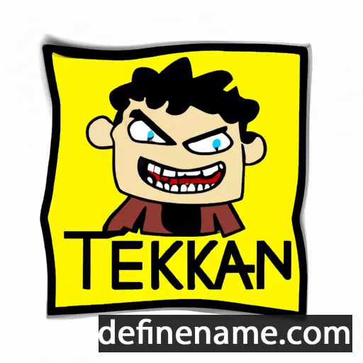 Tekan cartoon