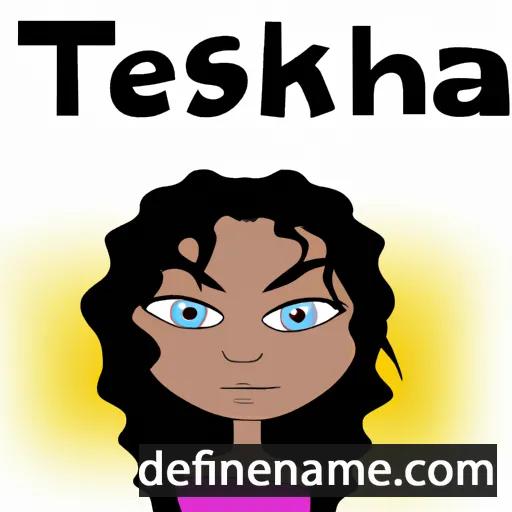 Tekesha cartoon