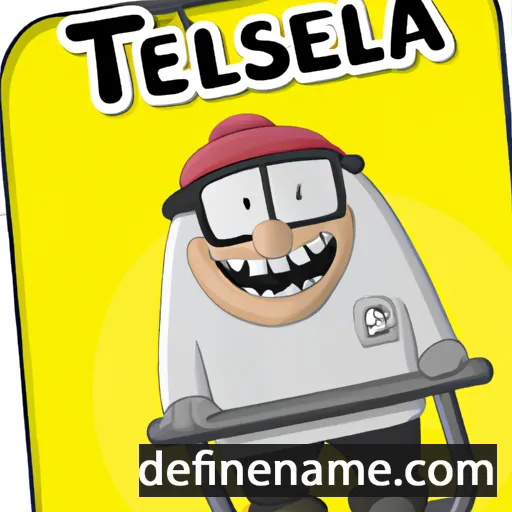 Telesilla cartoon