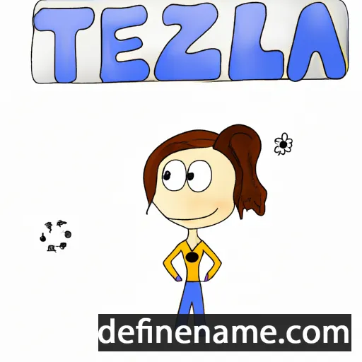 Teleza cartoon