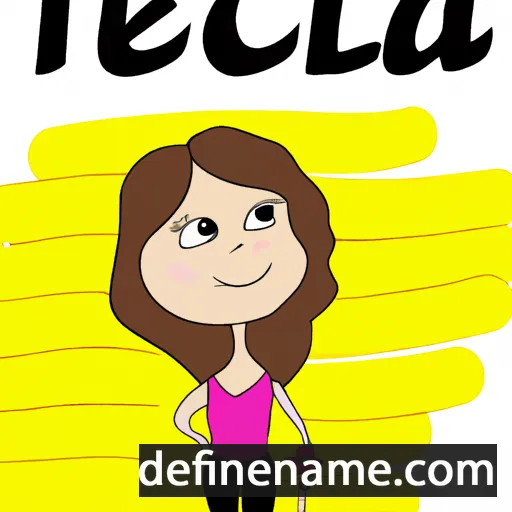 Telicia cartoon