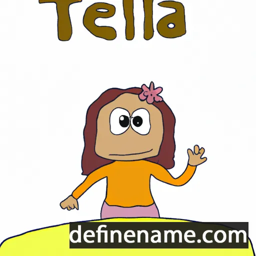 Tella cartoon