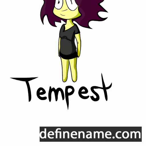 Tempestt cartoon