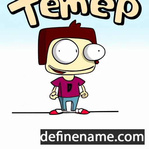 Tempie cartoon