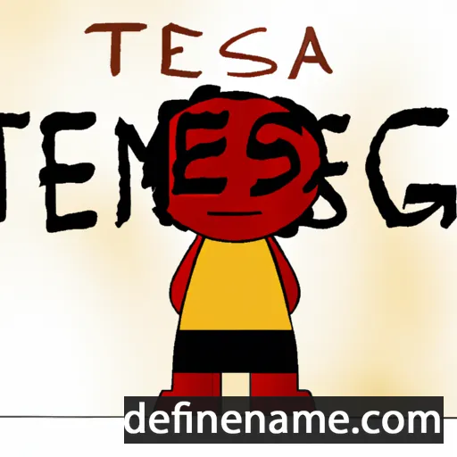 Tengisa cartoon