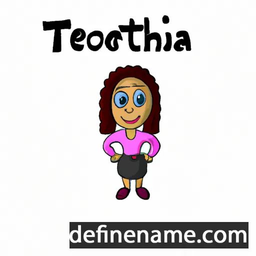 Teofania cartoon