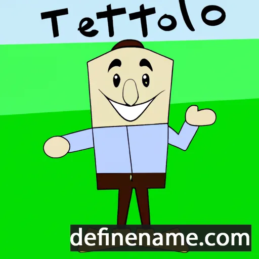 Teofilatto cartoon