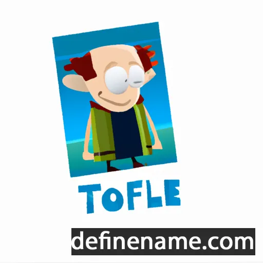 Teofile cartoon