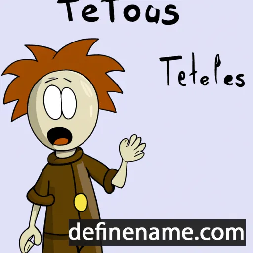 Teofilis cartoon