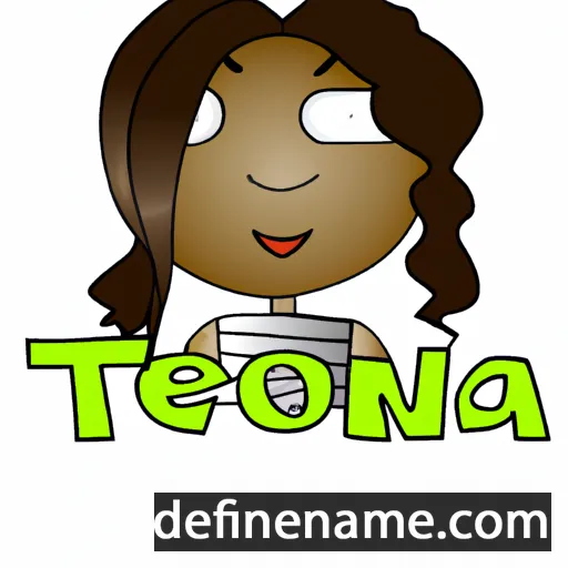 Teonna cartoon