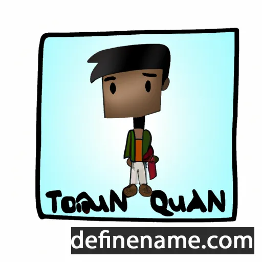 Tequan cartoon