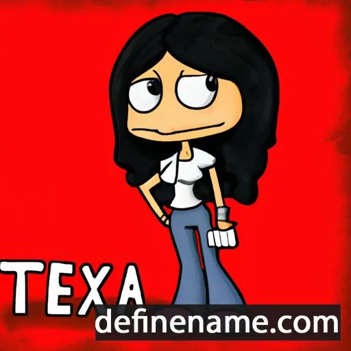 Terexa cartoon