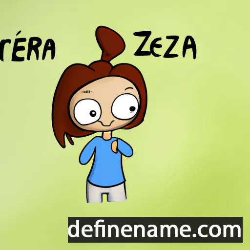 Tereża cartoon